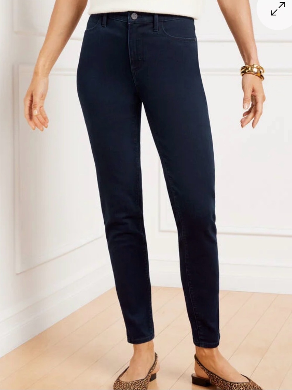 Talbots Skinny Soho 5-Pocket Jegging — Navy